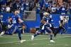 FRED GREENSLADE / THE CANADIAN PRESS FILES
                                Winnipeg Blue Bombers&rsquo; Trey Vaval (23) carries the ball for a touchdown after a Toronto Argonauts kickoff during first half CFL action in Winnipeg, Friday, Aug. 1, 2025.