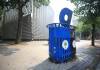 RUTH BONNEVILLE / FREE PRESS
                                The mayor said the new locked garbage bins will have sturdy enough lids to ensure only city crews can easily empty them, while anyone can still add trash to them.