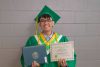 SUPPLIED
                                Jaered Bacolod, who is originally from Manila, graduated from Tec-Voc High School in 2024.
