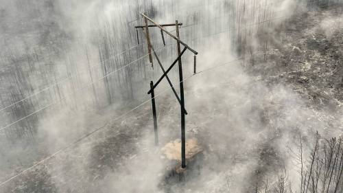 MANITOBA HYDRO
                                Manitoba Hydro estimates Mathias Colomb Cree Nation, also known as Pukatawagan, won&rsquo;t have power back until the week of Sept. 28.