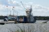 SUPPLIED
                                The M.V. Joe Keeper belongs to York Factory First Nation, but is docked indefinitely at Tataskweyak Cree Nation.