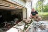 MIKAELA MACKENZIE / FREE PRESS
                                Paul Taylor on the property he manages for his mother, which has had chronic squatter and vandalism issues, on Friday.