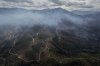 Smoke from the Mount Underwood wildfire is seen in this handout photo, southwest of Port Alberni, B.C., on Monday, Aug. 18, 2025. THE CANADIAN PRESS/Handout- BC Wildfire Service (Mandatory Credit)