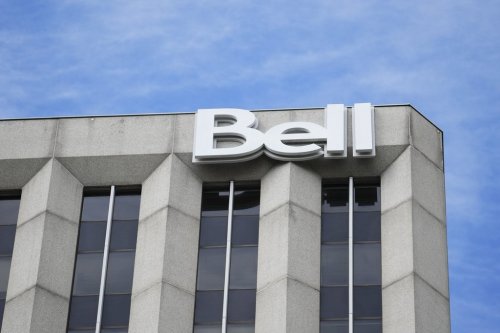 Bell Canada is launching Bell Cyber, a new brand under its growing tech services umbrella which it says will offer AI-powered cybersecurity solutions. Bell Canada signage is pictured on a building in Ottawa on Monday, Aug. 14, 2023. THE CANADIAN PRESS/Sean Kilpatrick