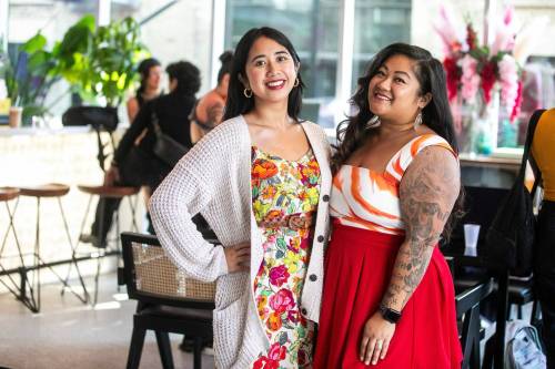 MIKAELA MACKENZIE / FREE PRESS
                                Star Tactay (left) and Daezerae Gil are co-founders of Value Able, a new local collective that helps BIPOC creatives to connect and collaborate.