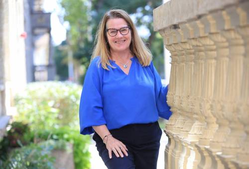 Ruth Bonneville / Free Press
                                Lora Meseman, executive director of the community centre council, is happy about the city&rsquo;s proposed 2026 funding hike for the General Council of Winnipeg Community Centres.