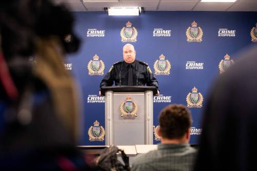 MIKAELA MACKENZIE / FREE PRESS
                                &ldquo;Two people are dead because of an impaired driver,&rdquo; police spokesman Const. Pat Saydak said Monday.