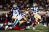 Winnipeg Blue Bombers&rsquo; Trey Vaval (23) runs with the ball during first half CFL action against the Montreal Alouettes in Montreal during the Aug. 21 game. (Christopher Katsarov / The Canadian Press files)