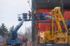 MIKE DEAL / FREE PRESS FILES
                                Construction work at Winnipeg&rsquo;s north sewage-treatment plant in March. Ultraviolet treatment at the pollution control centre in north Winnipeg will temporarily cease in October.