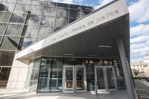 The Manitoba Law Courts building in Winnipeg.
                                (John Woods / The Canadian Press files)