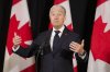Minister of Finance and National Revenue Francois Philippe Champagne speaks to the media at the Liberal cabinet retreat in Toronto on Thursday, Sept. 4, 2025. THE CANADIAN PRESS/Chris Young