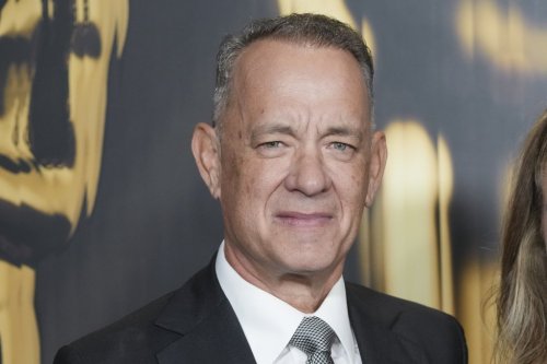 FILE - Tom Hanks arrives at the 15th Governors Awards Nov. 17, 2024, at The Ray Dolby Ballroom in Los Angeles. (Photo by Jordan Strauss/Invision/AP, File)
