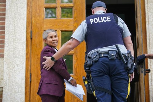 Romana Didulo, a conspiracy theorist and self-proclaimed 