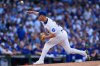 Chicago Cubs' Jameson Taillon throws during the first inning of Game 3 of a National League wild card baseball game against the San Diego Padres Thursday, Oct. 2, 2025, in Chicago. (AP Photo/Nam Huh)