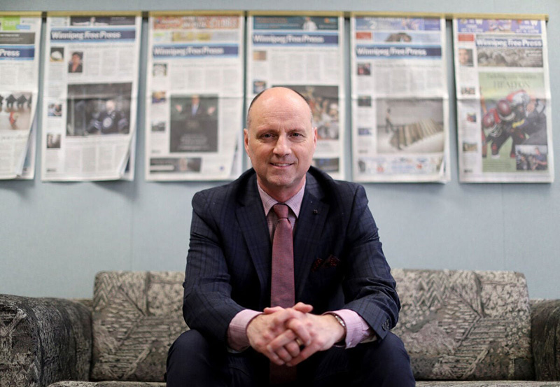 Paul Samyn, Editor of the Free Press