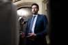 Minister of Justice Sean Fraser speaks to reporters ahead of a Liberal caucus meeting on Parliament Hill in Ottawa on Wednesday, Oct. 8, 2025. THE CANADIAN PRESS/Spencer Colby