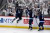 Fred Greenslade / THE CANADIAN PRESS FILES
                                The Winnipeg Jets look for another special season after starting 15-1 in 2024-25, capturing the franchise&rsquo;s first Presidents&rsquo; Trophy and the magic that was the &lsquo;Manitoba Miracle&rsquo;. From left: forwards Cole Perfetti, Kyle Connor and defenceman Neal Pionk celebrate Perfetti&rsquo;s Game 7 equalizing goal against the St. Louis Blues.