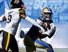 John Woods/ THE CANADIAN PRESS
                                Blue Bombers receiver Dillon Mitchell pulls down a touchdown pass against the Hamilton Tiger-Cats.