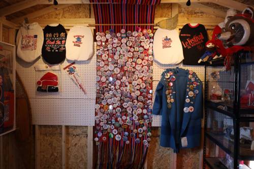 SUPPLIED
                                The 2025 display of Festival du Voyageur memorabilia was the start of L&rsquo;shed à Léo.