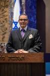 BROOK JONES/FREE PRESS
                                Shaarey Zedek Rabbi Carnie Rose says he has experienced antisemitism during his short time in Winnipeg and agrees with the move.