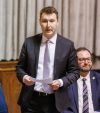 MIKE DEAL / FREE PRESS FILES
                                PC MLA Josh Guenter (Borderland) put forward a resolution Thursday to strengthen Manitoba&rsquo;s self-defence laws.