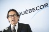 President and CEO of Quebecor Pierre Karl Péladeau speaks to media following the company's annual general meeting in Montreal on Thursday, May 8, 2025. Quebecor Inc. reported its third-quarter profit rose compared with a year ago as revenues were up. THE CANADIAN PRESS/Christopher Katsarov