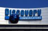 FILE - The Discovery Communications logo atop its headquarters in Silver Spring, Md, July 31, 2017. (AP Photo/Manuel Balce Ceneta, File)