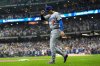 Los Angeles Dodgers' Shohei Ohtani is introduced and that before Game 1 of baseball's National League Championship Series between the Milwaukee Brewers and the Los Angeles Dodgers on Monday, Oct. 13, 2025, in Milwaukee. (AP Photo/Ashley Landis)