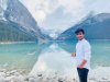 Mahin Shahriar visits Lake Louise, Alta. in an undated photo supplied by his family. THE CANADIAN PRESS/Handout — Family of Mahin Shahriar (Mandatory Credit)