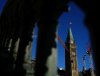 The Peace Tower is seen on Parliament Hill in Ottawa on Tuesday, Nov. 4, 2025. THE CANADIAN PRESS/Sean Kilpatrick