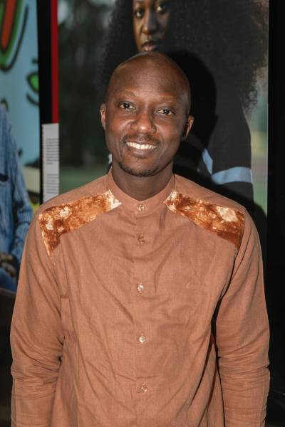 Alicia Régnier photo
                                Wilgis Agossa lors du vernissage de la 4e édition de Noir et Fier au Théâtre Cercle Molière.