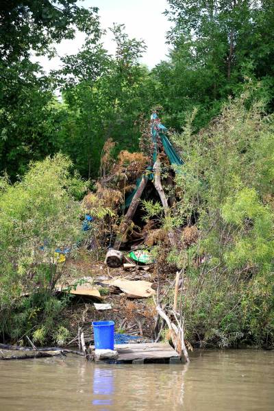 Ruth Bonneville / Free Press files 
                                An encampment near St. John&rsquo;s Park this summer.