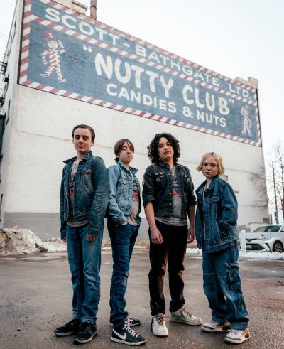 Supplied
                                We&rsquo;re Only Here for the Snacks&rsquo; Bennett Erum-Rieger (from left), Sal Tait, Sebi Zurzolo and Madis Paas.