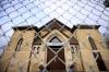 Ruth Bonneville / Free Press
                                Our Lady of Lourdes Slovenian Catholic Church on 
MacDonald Avenue erected a fence last fall.