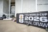 The red carpet is delivered prior to the final draw for the 2026 soccer World Cup at the Kennedy Center in Washington, Thursday, Dec. 4, 2025. (AP Photo/Chris Carlson)