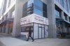 A commercial retail space is advertised for lease along King Street West in Toronto on Tuesday, March 9, 2021. THE CANADIAN PRESS/Tijana Martin