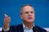 FILE - Walmart CEO Doug McMillon speaks at the Opportunity Summit Thursday, Sept. 25, 2025, in Bentonville, Ark. (AP Photo/Charlie Riedel, File)