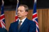 Ontario Minister of Public and Business Service Delivery and Procurement Stephen Crawford appears at a press conference at Queen’s Park in Toronto, on Monday, Oct. 20, 2025. THE CANADIAN PRESS/Laura Proctor