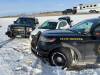 SUPPLIED
                                A woman was arrested after the North Dakota Highway Patrol stopped a vehicle that drove through the Pembina border station.
