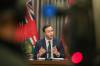 RUTH BONNEVILLE / FREE PRESS
                                The province of Manitoba&rsquo;s second quarter financial report was presented to the media by Finance Minister Adrien Sala, at lesser at the Legislative Building Monday.