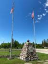 Steve Lambert / The Canadian Press Files
                                Less peaceful than before: Since 1932, the International Peace Garden on the Manitoba-North Dakota border between Boissevain and Dunseith, N.D., has symbolized friendship of two nations. A new poll, however, shows 64 per cent of Manitobans don&rsquo;t feel so friendly anymore.