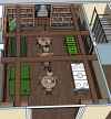 SUPPLIED
Rendering of game room for Maggie Macintosh story on student architects. Dec. 28, 2025