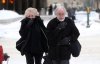 Wilma and Cliff Derksen, the parents of Candace Derksen, leave the Law Courts building in Winnipeg, Monday, Feb. 6, 2017. THE CANADIAN PRESS/Trevor Hagan