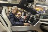 Automotive Parts Manufacturers’ Association President Flavio Volpe shows Prime Minister Mark Carney, front, the Project Arrow 2.0 prototype vehicle during a tour of an auto-parts plant, Woodbridge, Ont., February 5, 2026. THE CANADIAN PRESS/Eduardo Lima