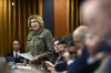 Helena Jaczek rises during question period in the House of Commons in Ottawa on Thursday, April 20, 2023. THE CANADIAN PRESS/Justin Tang
