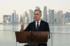 Prime Minister Mark Carney holds a press conference at the Islamic Art Museum in Doha, Qatar on Sunday, Jan. 18, 2026. THE CANADIAN PRESS/Sean Kilpatrick