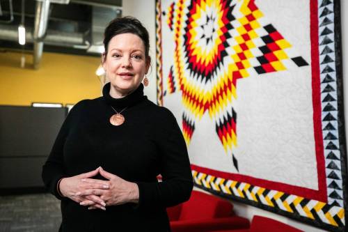 MIKAELA MACKENZIE / FREE PRESS
                                End Homelessness Winnipeg new executive director Jennifer Rattray on Tuesday, Feb. 10, 2026. For Scott Billeck story. Free Press 2026