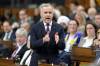 THE CANADIAN PRESS/Adrian Wyld
                                Prime Minister Mark Carney rises during Question Period on Parliament Hill in Ottawa on Feb. 10.