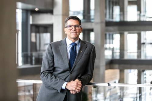 MIKAELA MACKENZIE / FREE PRESS
                                Jamie Wilson, Manitoba Hydro&rsquo;s first Indigenous board chair, plans to meet First Nations chiefs in person this year, saying he wants to work in tandem with communities, not against them.