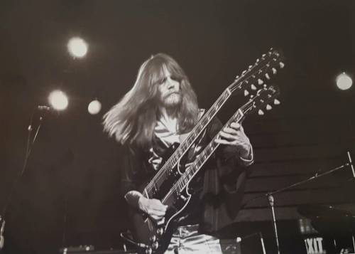 Supplied
                                John Hannah and his double neck guitar.